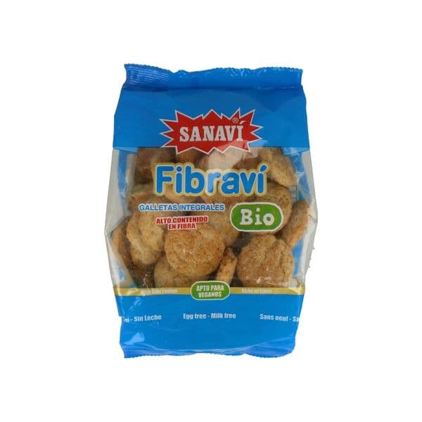 Sanavi Bolachas Fibravi de Coco e Baunilha Bio 300 g