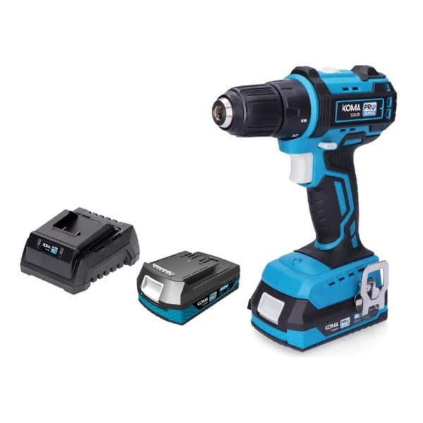 Koma Tools Kit Berbequim Aparafusador 20v Brushless Pro Series Battery