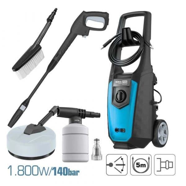 Koma Tools Máquina Lavar Pressão 08472 1800W 140-150 Bar