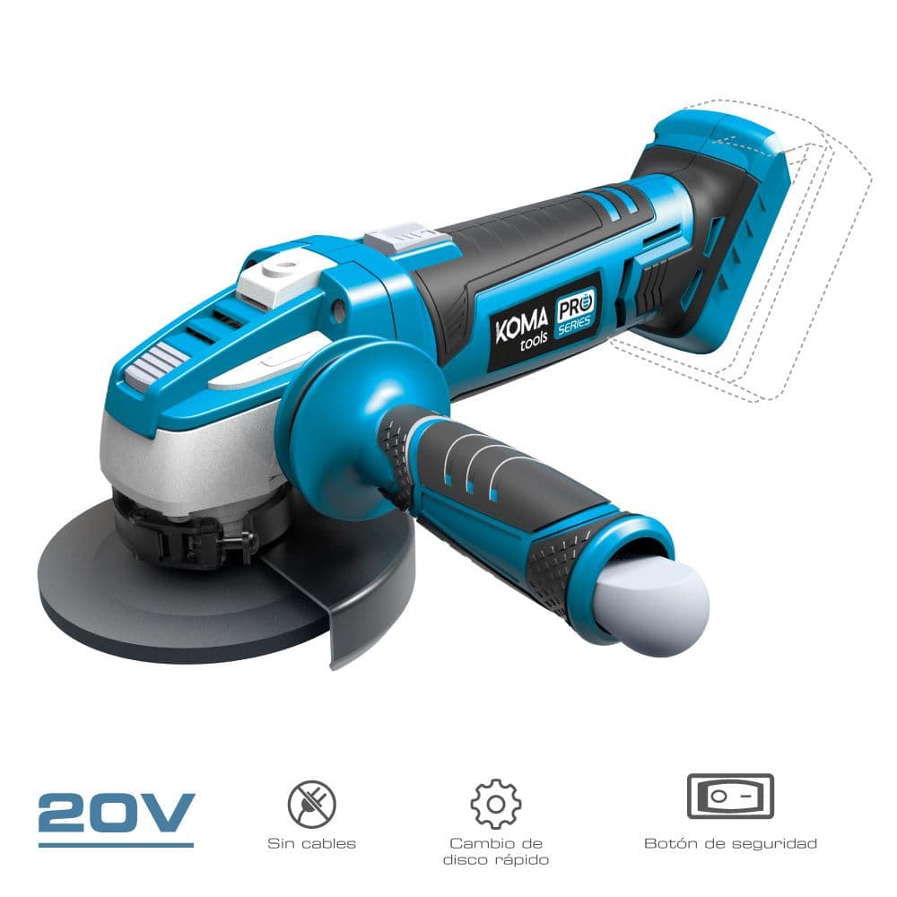 KOMA TOOLS Rebarbadora 20v (sem Bateria e Carregador) 9500rpm - EDM08752
