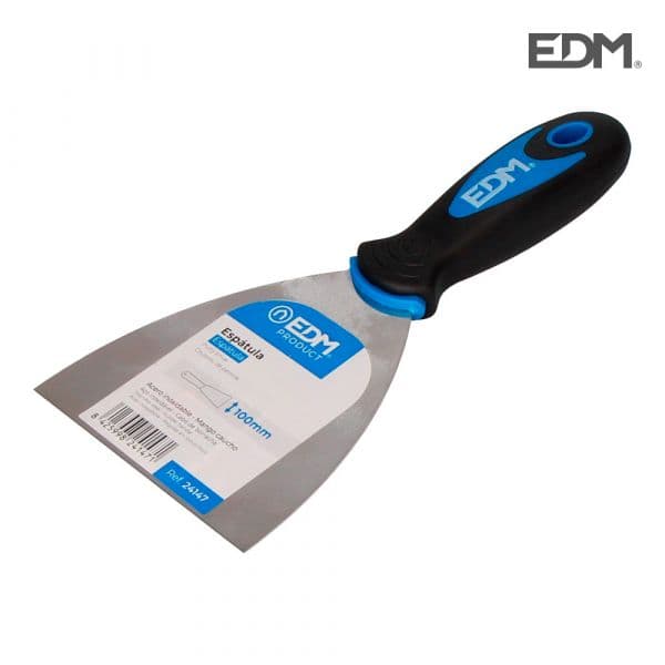 EDM Espátula Profissional Alça de Borracha 100mm e - EDM24147