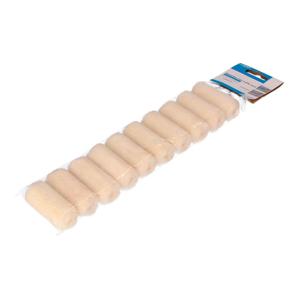 EDM Substituição Mini Rolo Lã 50mm 10pzs - EDM24155
