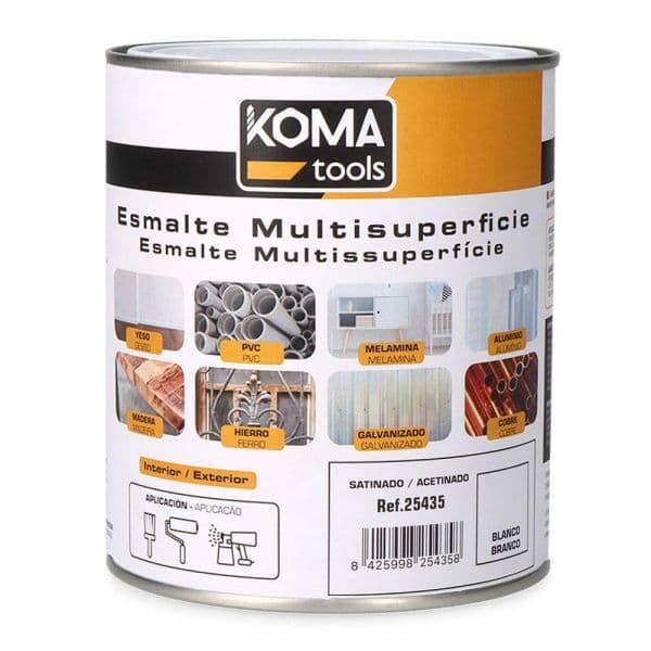 Koma Tools Esmalte Multissuperfícies Acetinado Branco 750ml