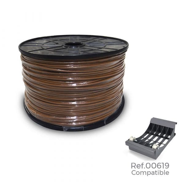 Edm Bobine Cabo Flexivel 1,5mm Castanho 1000m (bobine Grande ø400x200mm)