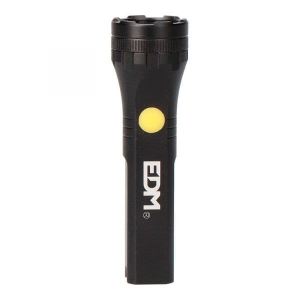 EDM Lanterna LED Atom Force 10W 420LM Recarregável Alumínio IP44