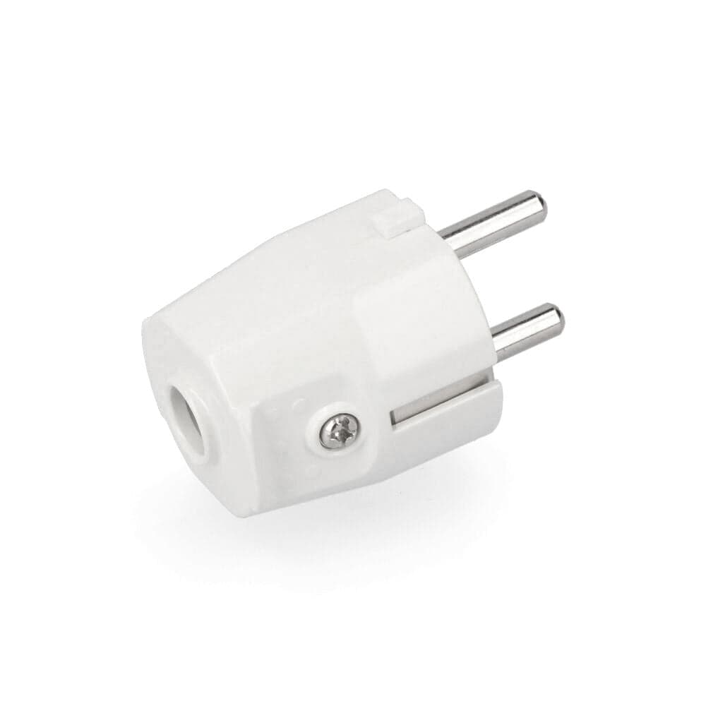 FICHA TIPO F 10/16A T/TL 4,8MM (RETRACTILADA) BRANCA EDM