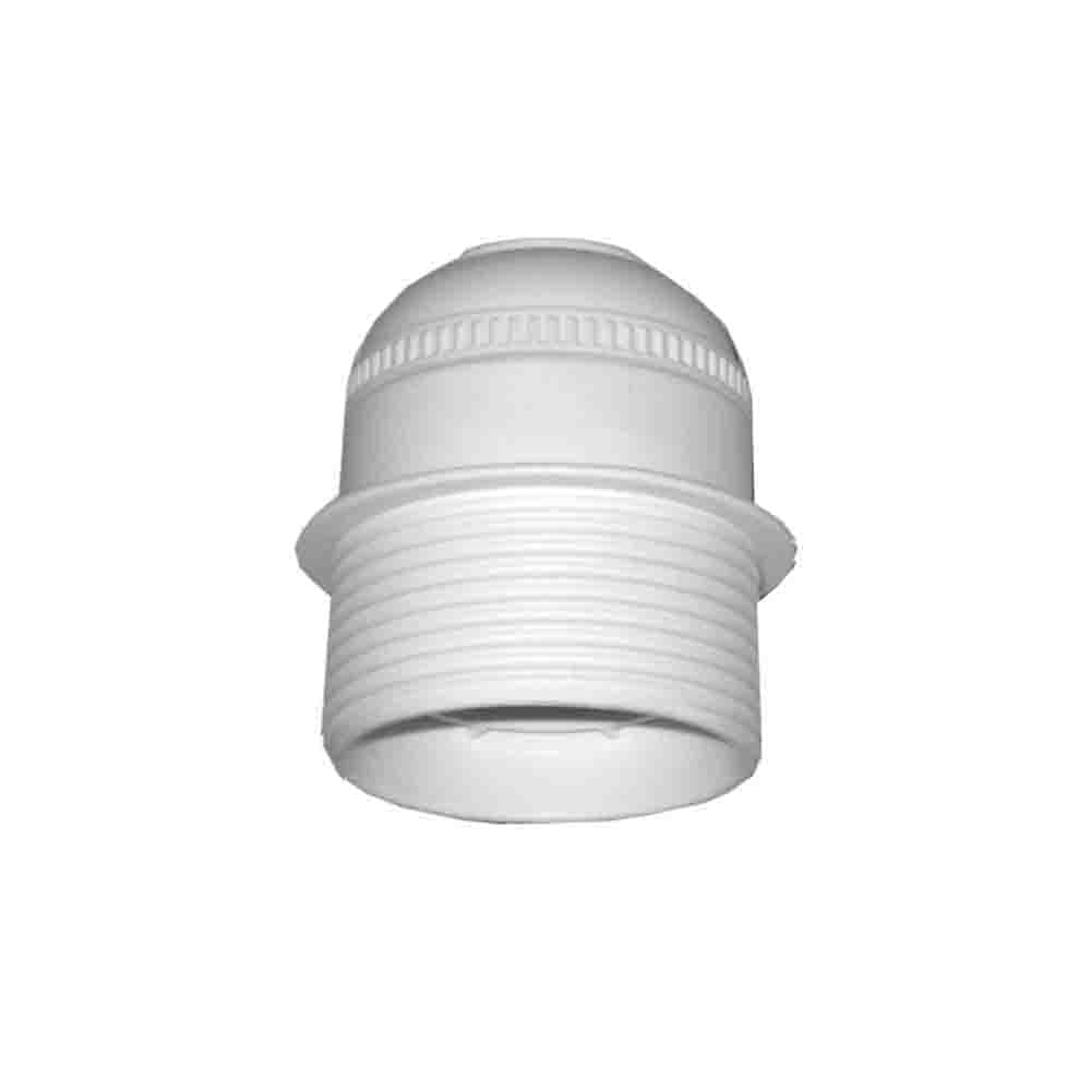 CASQUILHO SEMI-ROSCA BRANCO E27 SOLERA 6829CTB