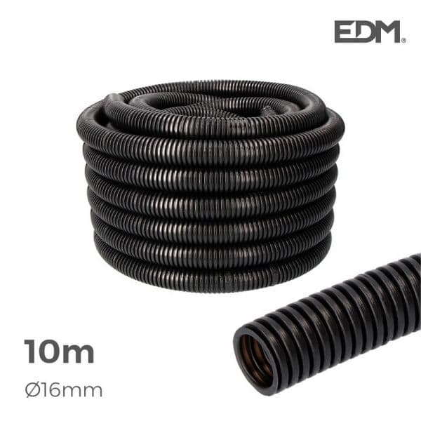 EDM Tubo Anelado para Interior Medida 16mm Ce M-25 10m - EDM66241