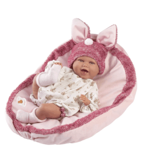 Llorens Boneca Mimi Sorridente 42cm com Almofada - DT74134