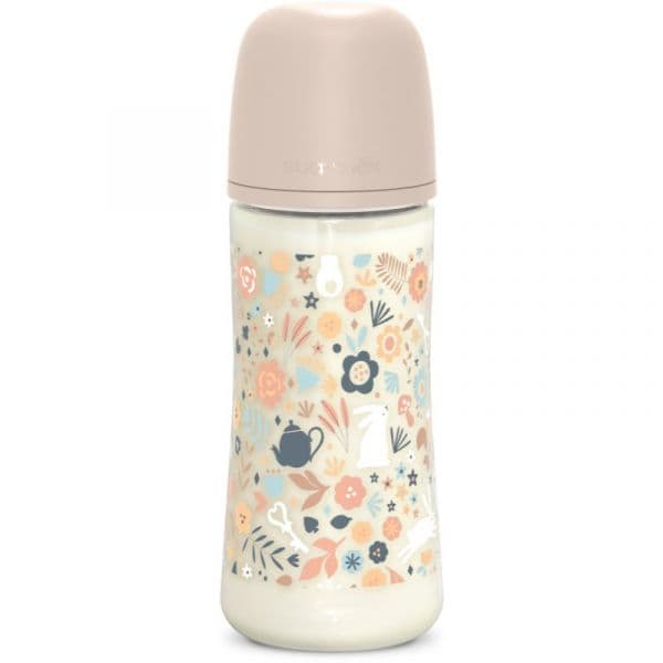 Suavinex Biberão Wonderland SX Pro Fisiológico Anti-Cólicas L Silicone 6m+ 360ml Rosa