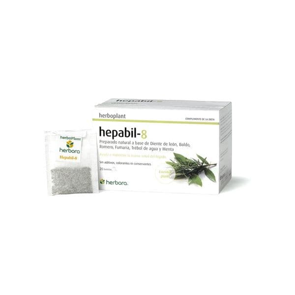 Herbora Herboplant Hepabil 8 20 Saquetas