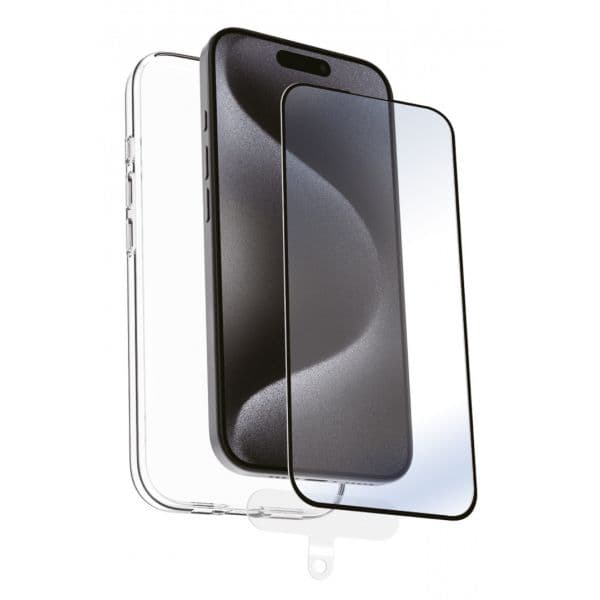 Muvit Capa Transparente para iPhone 16 Clear