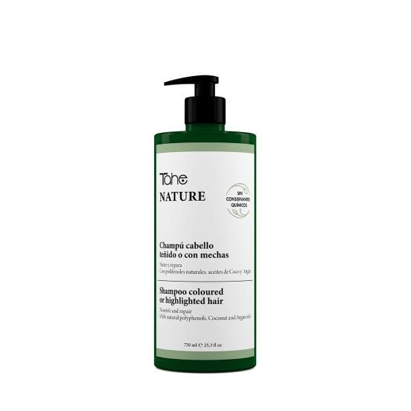Tahe Nature Shampoo para Cabelo Pintado Ou com Madeixas sem Sulfatos 750ml