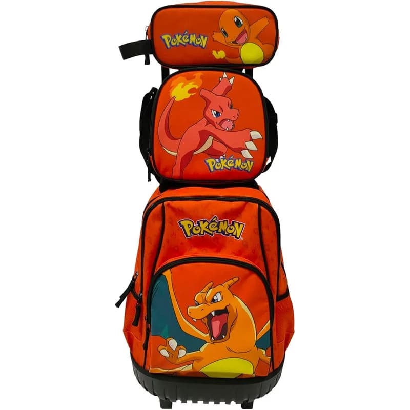 Trolley Pokémon Charmander Evolution (Conjunto de 3 Peças)