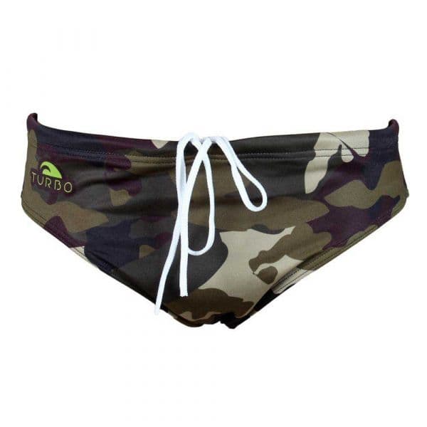 Turbo Commando Swimming Brief Verde 5XL Homem