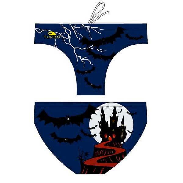 Turbo Halloween Castle Swimming Brief Azul S Homem