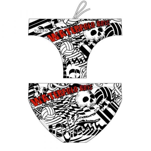 Turbo Boys Swimming Brief Branco 4XL Homem
