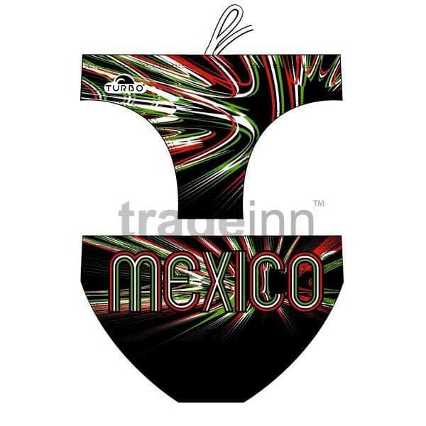 Turbo Mexico Swimming Brief Preto M Homem