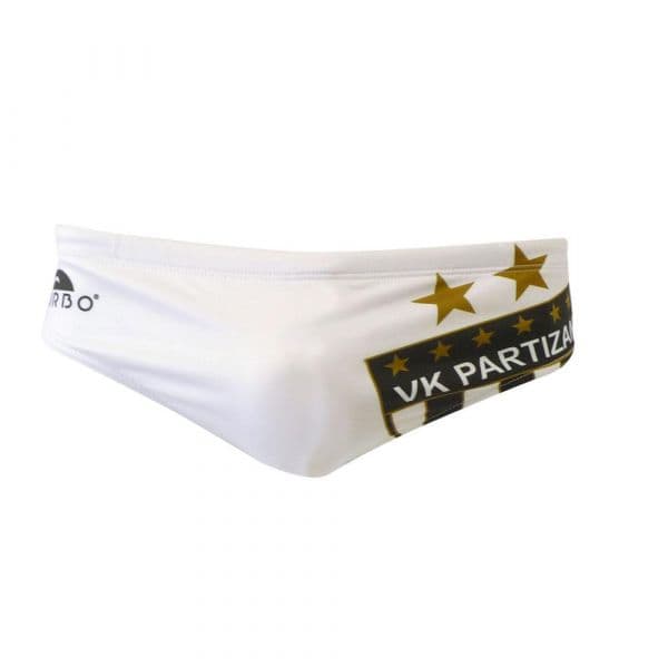 Turbo Partizan Swimming Brief Branco L Homem