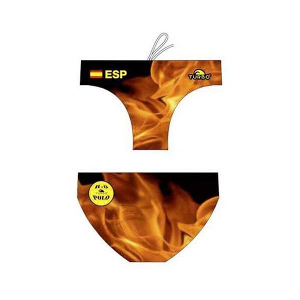 Turbo Spain Swimming Brief Laranja,Preto 3XL Homem
