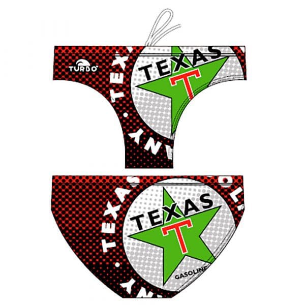 Turbo Texas-gasoline Blurred Swimming Brief Colorido M Homem