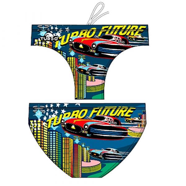 Turbo Future Waterpolo Swimming Brief Colorido S Homem