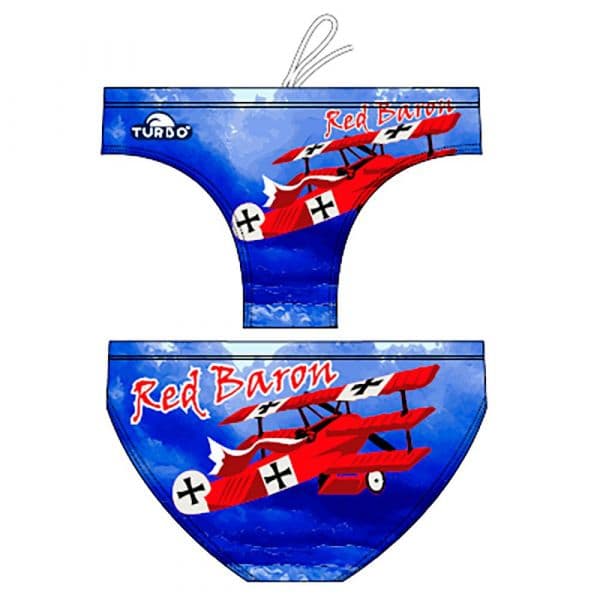 Turbo Red Baron Swimming Brief Azul 4XL Homem