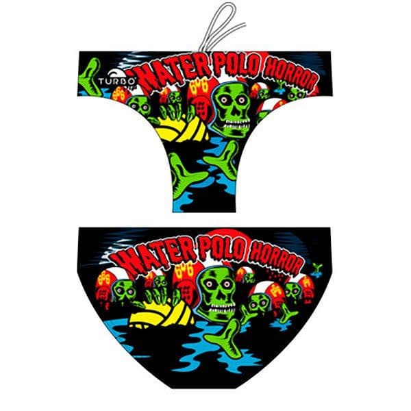 Turbo Horror Swimming Brief Colorido XL Homem