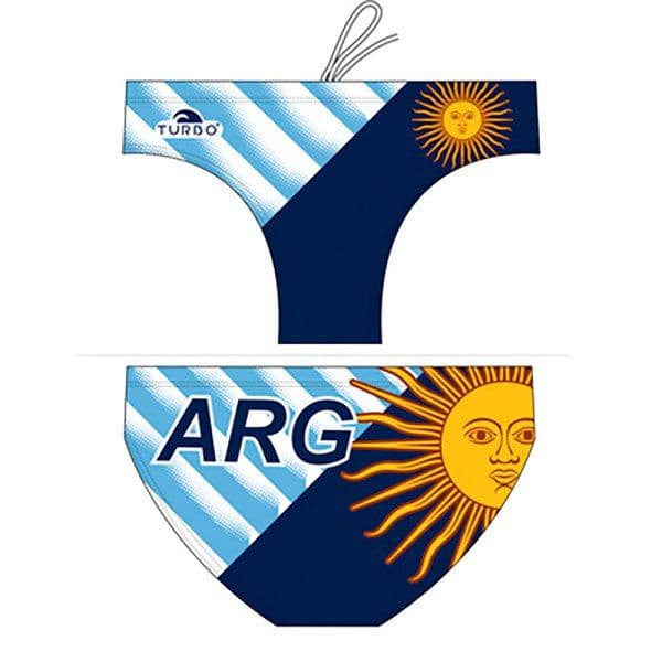Turbo Argentina Sun Swimming Brief Azul 5XL Homem