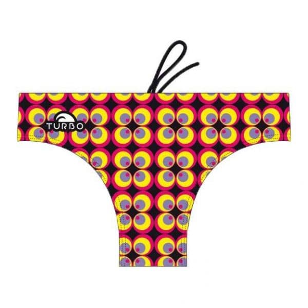 Turbo Flower 70 Swimming Brief Verde,Amarelo 2XL Homem