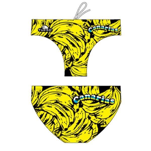 Turbo Canarias Bananas Swimming Brief Amarelo L Homem
