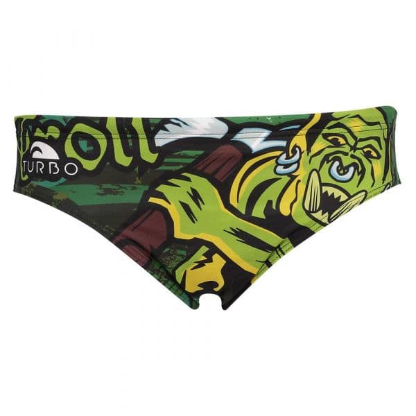 Turbo Troll Swimming Brief Verde M Homem