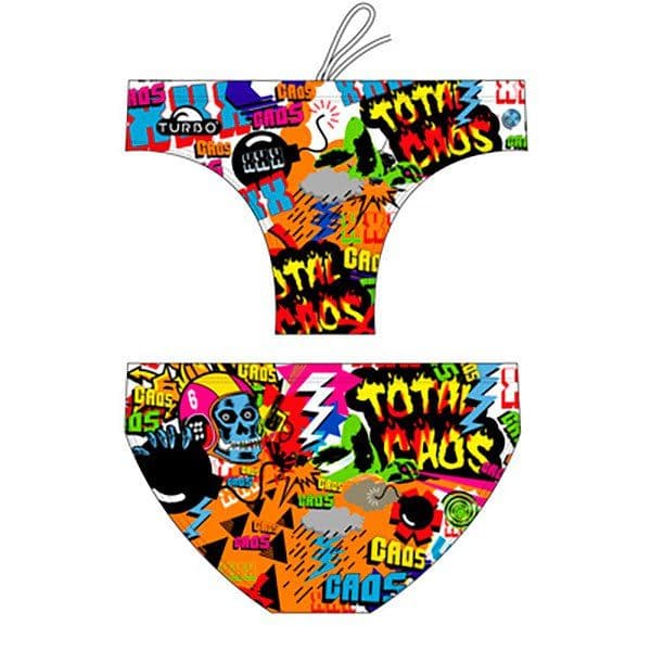 Turbo Total Kaos Swimming Brief Colorido L Homem