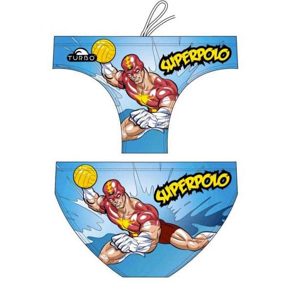 Turbo Heroe Swimming Brief Colorido XL Homem