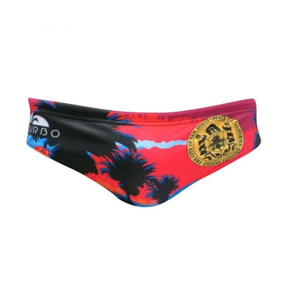 Turbo San Diego Proresist Swimming Brief Vermelho S Homem