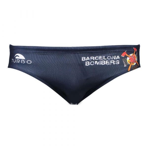 Turbo Barcelona Firefighters Swimming Brief Azul 5XL Homem