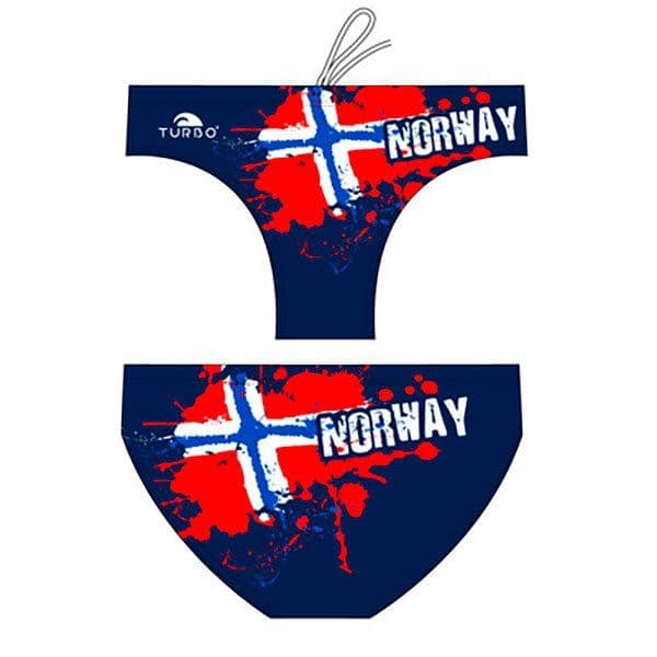 Turbo New Norway Swimming Brief Azul M Homem