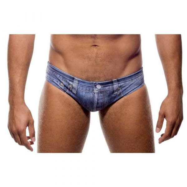 Turbo Jeans Swimming Brief Azul XL Homem
