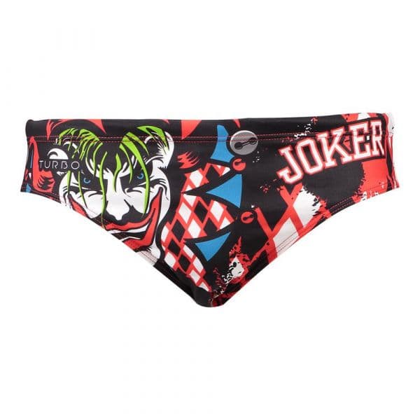Turbo Crazy Joker Swimming Brief Colorido 4XL Homem