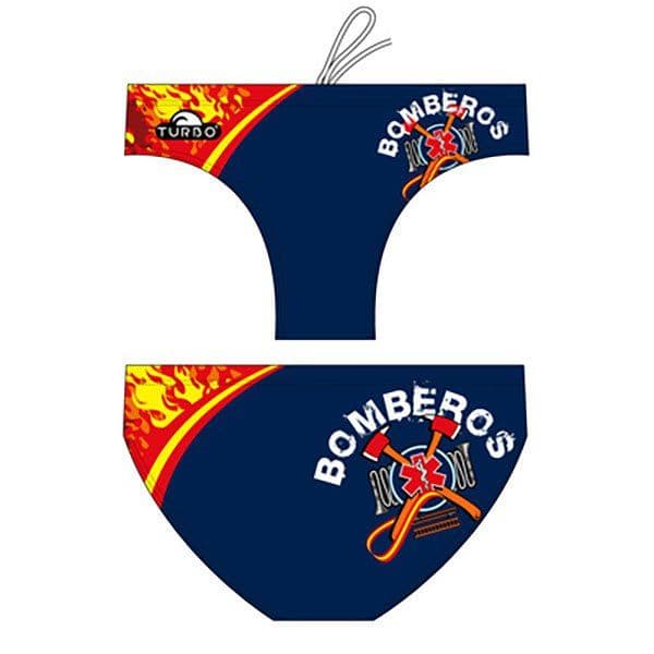 Turbo Spain Firefighters Swimming Brief Azul M Homem