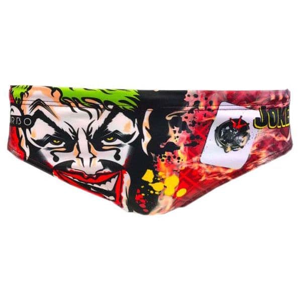 Turbo Joker On Fire Swimming Brief Vermelho XL Homem