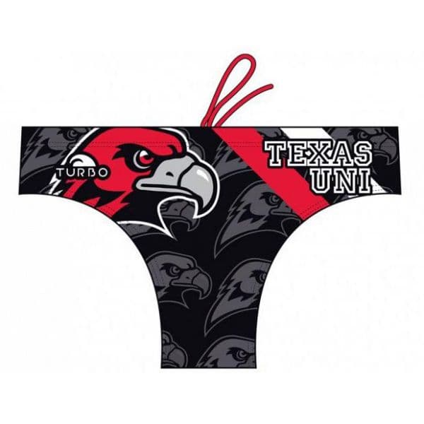 Turbo Texas Uni Swimming Brief Preto,Cinzento 3XL Homem