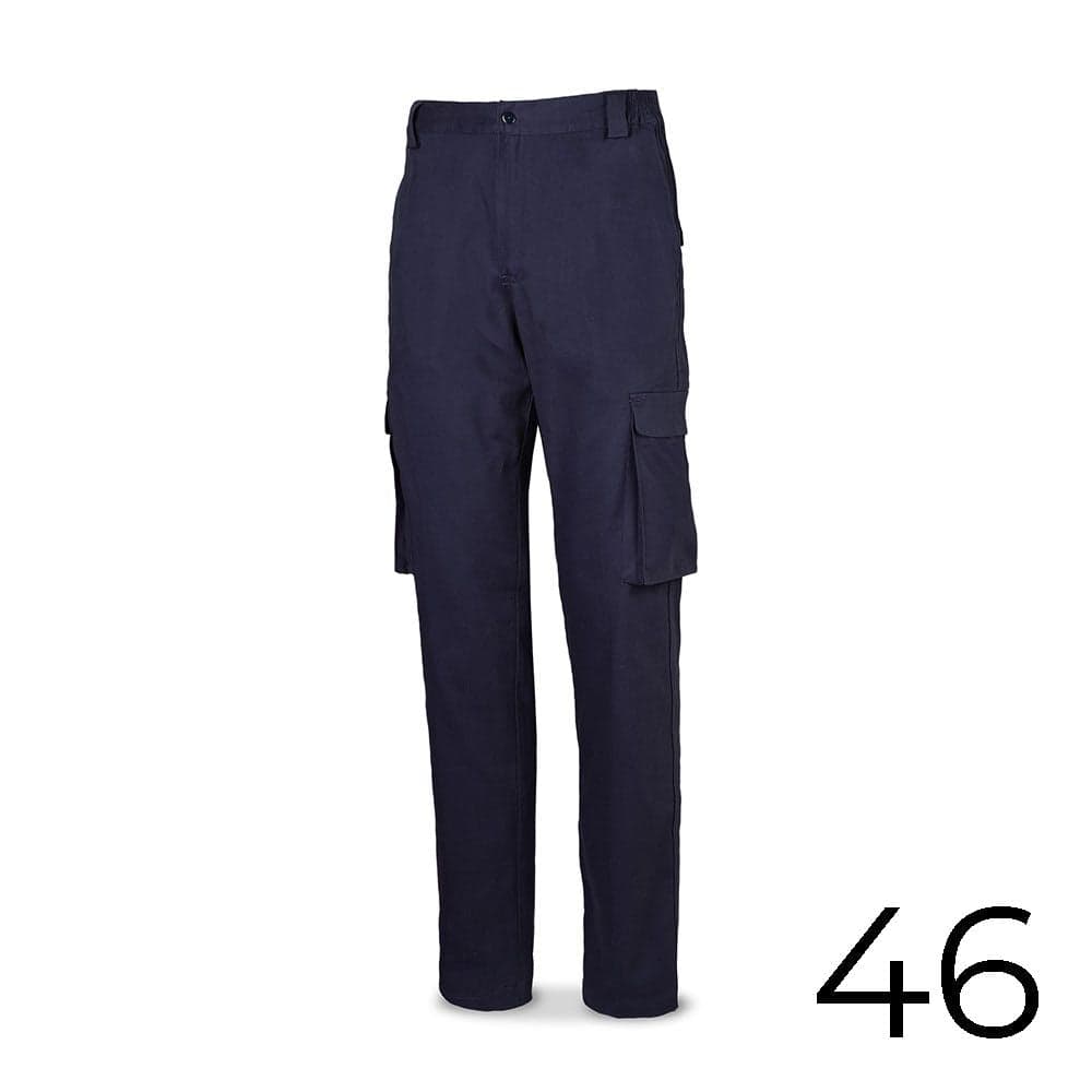 CALÇAS STRECH 98% ALGODÃO 2% ELASTANO 240G AZUL MARINHO TAMANHO 4
