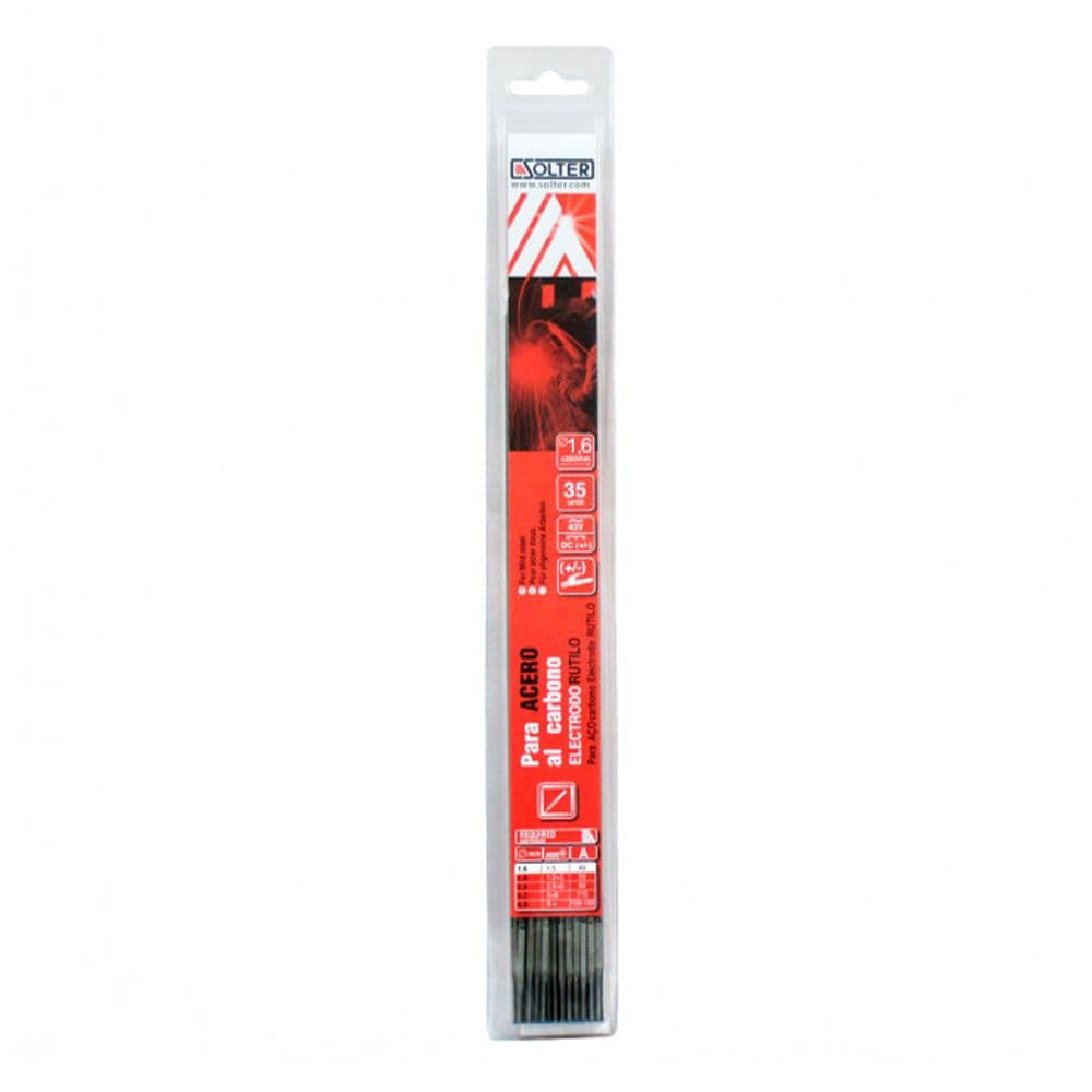 ELÉTRODO RUTILO PARA AÇO AO CARBONO Ø3,2MM (BLÍSTER 20 UNID.) SOL