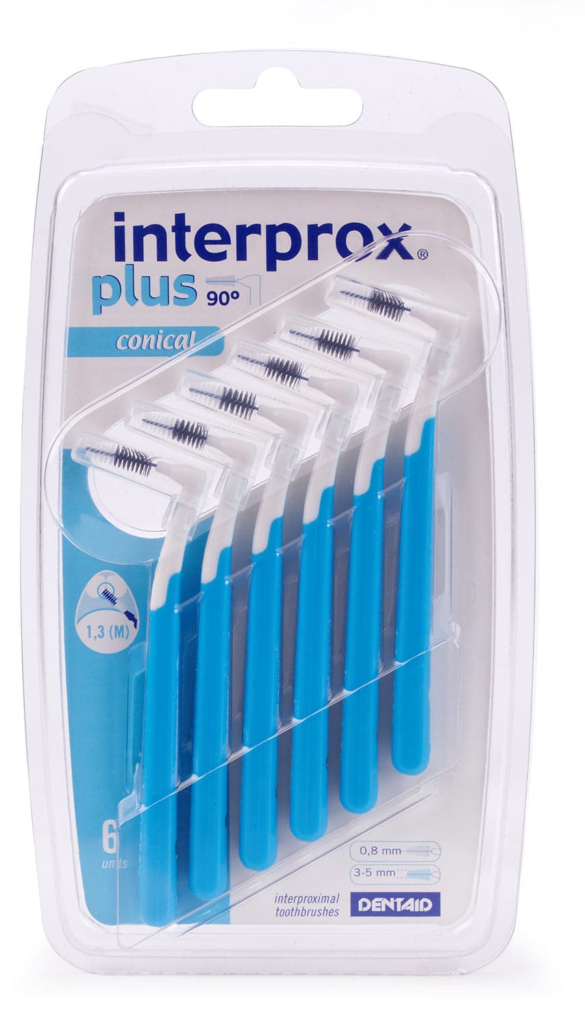 Interprox Escovilhões Plus Cónico 6 Unidades