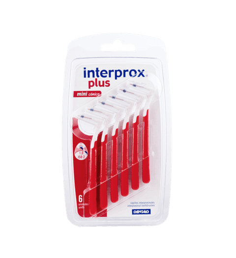 Interprox Plus Mini Conical Escovilh Interdent 6un
