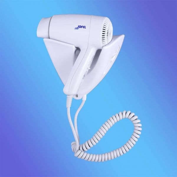 Jofel Secador Cabelo Electrico ABS Com Suporte PW 1800 Branco - 6821115