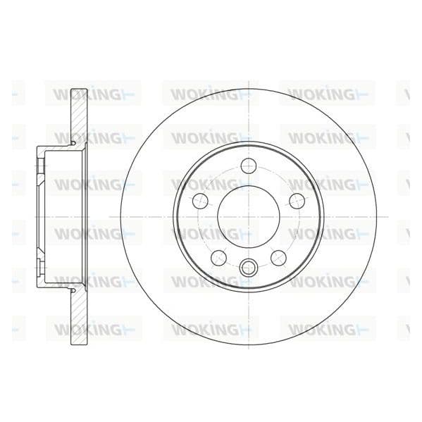 WOKING Disco de Travão - D6550.00