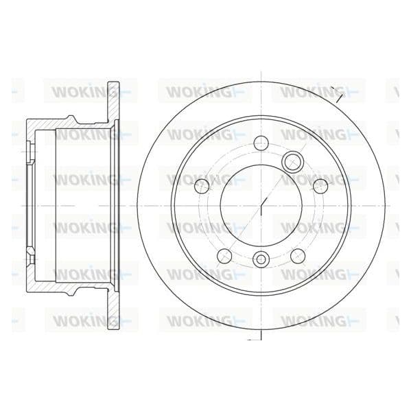 WOKING Disco de Travão - D6565.00