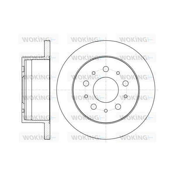 WOKING Disco de Travão - D61055.00